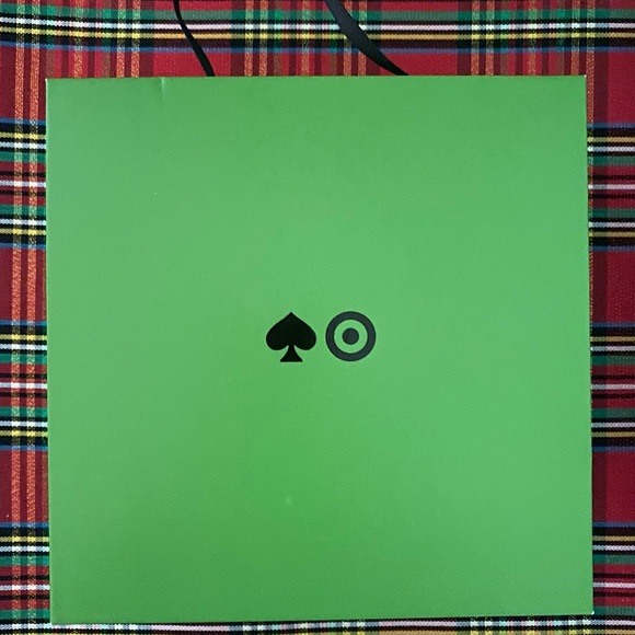 Kate Spade for Target Green Flower Earrings NEW IN BOX - Limited Edition - Picture 3 of 3